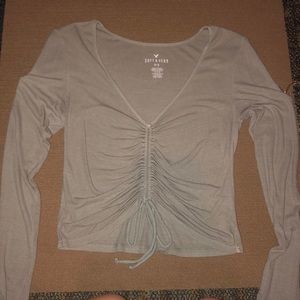 AE Soft & Sexy Ribbed light green long sleeve